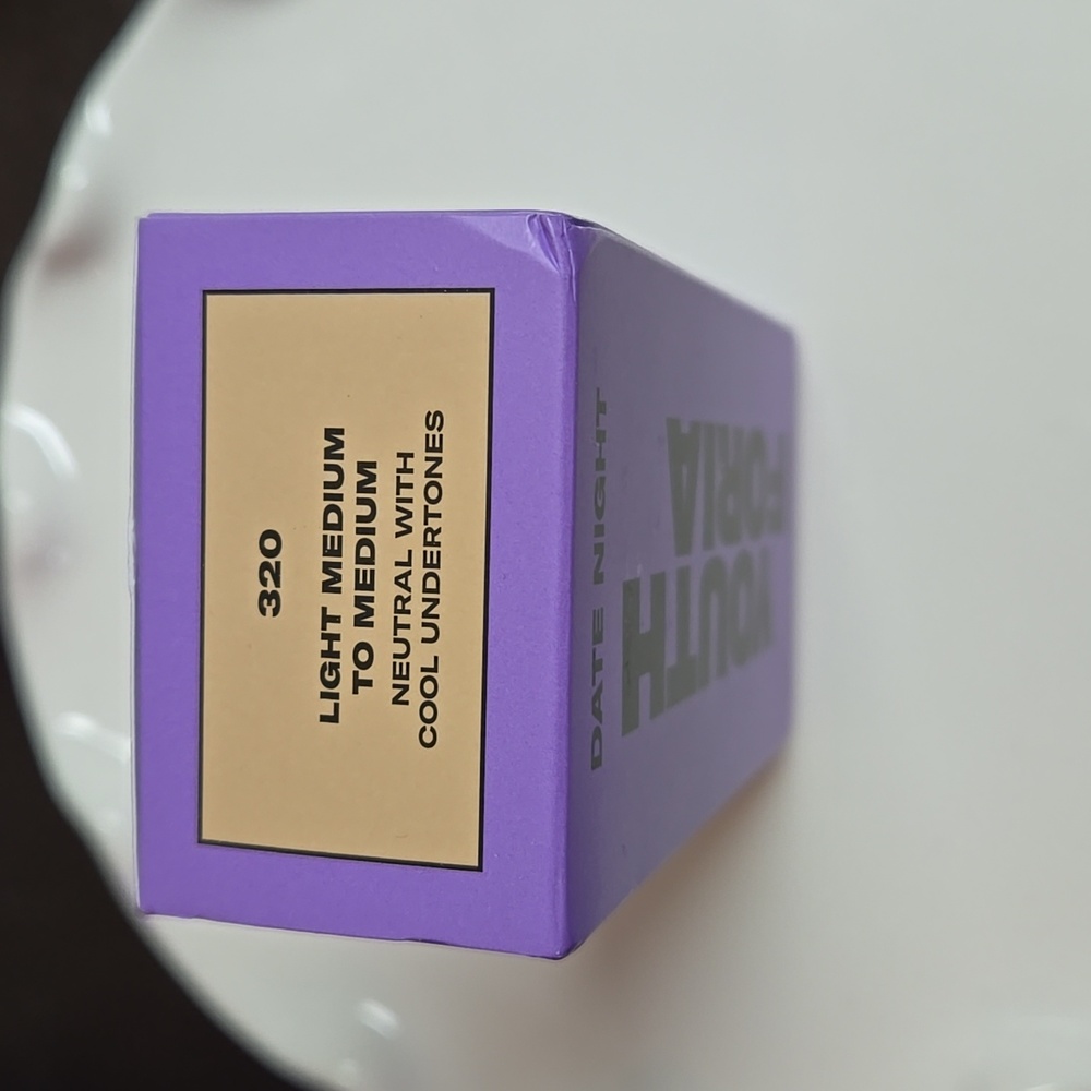 Youthforia Date Night Skin Tint Serum Foundation - 320 Light Medium To Medium
